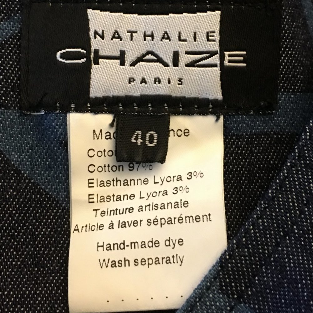 NATHALIE CHAIZE PARIS Sleeveless Denim Dress - Picture 15 of 16